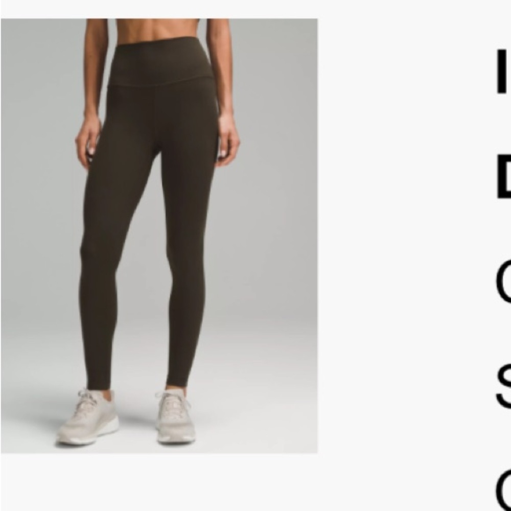 lululemon Align™ HR Pant 28" 18 dark olive